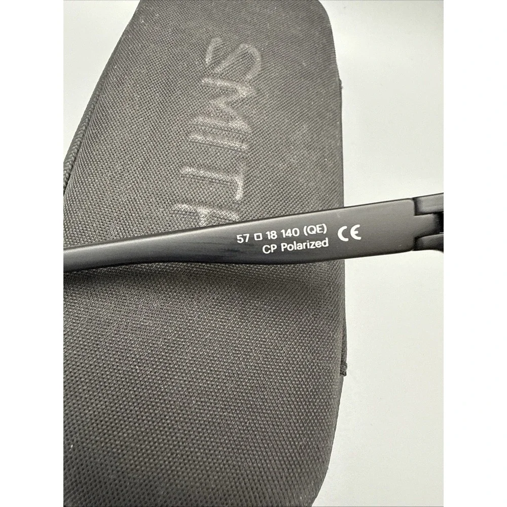 Smith Optics Authentic SHOUT OUT Black  Sunglasses Chromapop Lens Polarized+Case